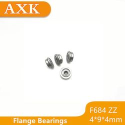 Begrænset 10stk F684zz 4*9*10*4*1 Mm Flangekuglelejer (4*9*4)p6 Lf-940zz Gratis forsendelse Høj kvalitet