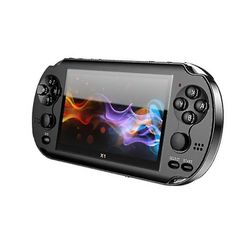 Retro Gaming Handheld -konsoli, jossa on yli 10,000 XNUMX klassista peliä musta