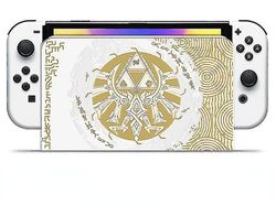 POTATO Kytkintelakan kansi, joka on yhteensopiva Ns Switch / OLED-lataustelakan kanssa, Zelda Tears Of The Kingdom -etulevy NS-kytkimelle OLED
