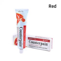 unbrand 1stk 120g Thailand Hot Analgesic Balm Relief muskelsmerter Pain Relieve Rød