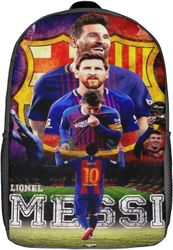 Messi Childrenu2019S Reppu Tytöt Pojat, Reppu Laukku, Päiväreppu, Peruskoulu, Täydellinen takaisin lapsille Koulu tai Pe, Lahjat ja matka 17 tuumaa...