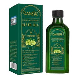 Amla hiusöljy, 100ml karviainen hiusöljy terveille, kosteutetuille hiuksille ja päänahalle - ravitsee hiuspohjaa, vahvistaa hiuksia &; edistää hius...