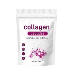 unbrand Multi Collagen Protein Powder - Hydrolysoidut kollageenipeptidit Kasvonaamiojauhe - Ihon hydartion & kosteuttaa ihonhoitoa tee-se-itse-kasv...