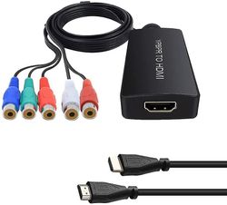 HDMI til YPBPR-omformer med HDMI-kabel HDMI til komponentadapter støtter 720 / 1-a