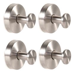 Ruostumattomasta teräksestä valmistettu imukuppi vaatteiden koukku keittiö kylpyhuone pyyhekoukku rei'itysvapaa kylpyhuone saumaton su