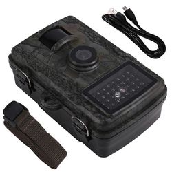 Infrapuna-pimeänäkökamera 2.0 tuuman TFT HD -näyttö 1920x1080P IP66 vedenpitävä villieläinten polkukamera f As Shown