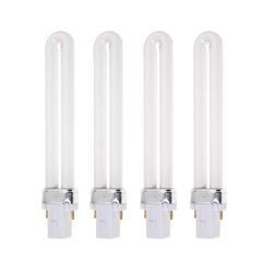 4 x 9w spik UV-glödlampa rörbyte för 36w UV-härdande lampa torktumlare-csn vit