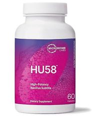 Microbiome Labs HU58 Bacillus Subtilis Spore probiootti 60 kapselia