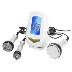 Kolme yhdessä 40K kavitaatio ultraääni laihtuminen RF nostaa ryppyjä kiinteyttävä iho laihdutus kehon muotoilu kauneus instrumentti valkoinen