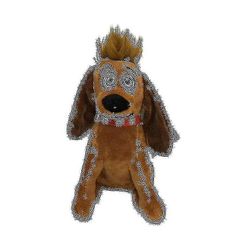 Handuo Plys Doll Green Monster Doll, for drenge og piger / gaver Brown puppy