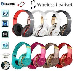 Bærbart foldbart Bluetooth-headset trådløst til iphone-hovedtelefoner Stereo trådløst Bluetooth-headset med mikrofonstøtte Tf-kort