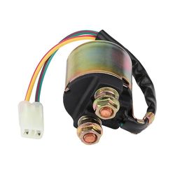 Aloitusrele solenoidi, rele, aloitusrele, käynnistin solenoidirele, moottoripyörän käynnistin solenoidirele, solenoidirele
