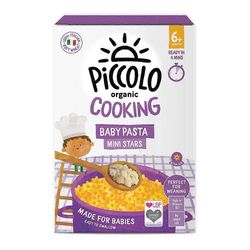 Piccolo Vauvan ruoanlaitto Mini Pasta Tähdet 6kk+ 300mg
