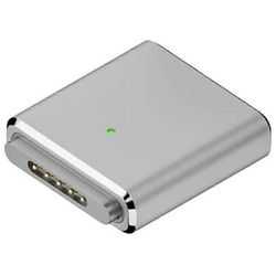 MacBook PD 100W: Yhteensopiva MagSafe 3: n kanssa tyypin C naispuoliseen alumiiniseosmuuntimeen Hopea