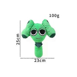 Gaibosi Kauhupeli Sprunki Pehmolelut Oren Raddy Vineria Fun Bot Mr Sun Pehmolelunukke Incredibox täytetty tyyny joulukoristeet Green Dog