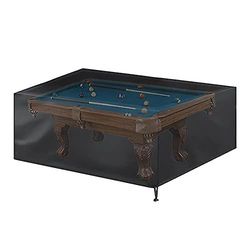 Boeyaa 7/8/9 fod Billardborddæksel Vandtæt Billard Cover Snooker Bord 287x155x82cm