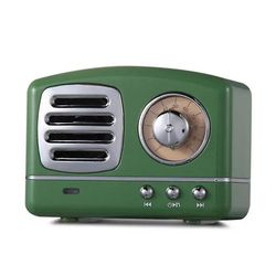 Blythe Retro Bluetooth Høyttaler Innovativ Radio Retro Bærbar Mini Trådløs Bluetooth Høyttaler Gr