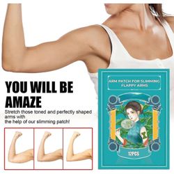 Käsivarsilaastari laihtumiseen Flappy Arms, Herbal Thin Arm Shaper Arm Slim Arm Massage kiinteyttävä laastari 36pcs