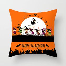 Witdreamer Halloween græskar serie dekorative pudebetræk pudebetræk 2
