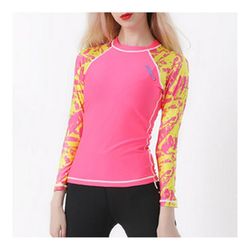 Ruili S048 S049 S050 S051 S052 S053 Dykkerdragt Våddragt Surfing pinkyellow XXL