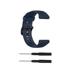 AIR Kompatibel reserverem til Garmin Forerunner 945/935 Fenix5 Quatix5 Sapphire Approach S60 Night Blue