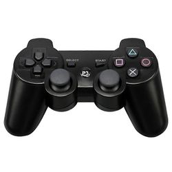 Langaton ohjain PS3: lle, langaton ohjain Double Shock -peliohjain 6-akselinen Bluetooth-peliohjaimen joystick sininen