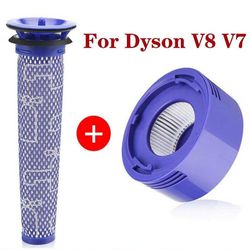 Pre motor filtre til Dyson V8 Absolut, V8 Dyr, V7 Absolut, V7 Animal Plus Støvsuger Pre &post Filter Udskiftning Ny