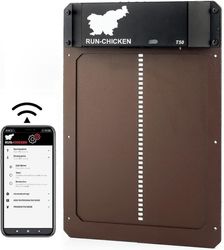 Automatisk hønsegårdsdør med batteri, lysdetektering, aften- og morgentimer, aluminium automatisk hønsegårdsdør, hønsegårdsluge, model