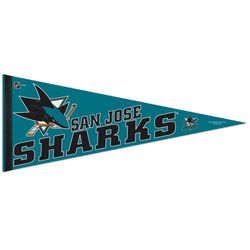 Wincraft NHL Følte Vimpel 75x30cm - San Jose Sharks Multi