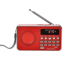 Mowii L-938 mini bærbar digital FM-radio