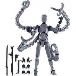 T13 Action Fiqure -tarvikkeet, moniniveliset siirrettävät 3D-tulostetut lelut 1pc