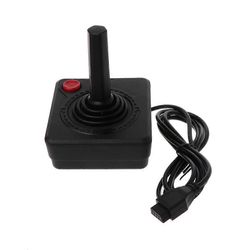 Korvaava joystick-ohjain 2600-konsolijärjestelmään Musta