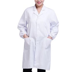 Sslzw Valkoinen Lab Coat Lääkäri Sairaala Tiedemies Koulu Naamiaispuku opiskelijoille L