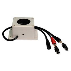 Vedenpitävä mikrofonikaiutin 1 laitteessa turvakameraan ulkona IP-kameran äänen tallentamiseen kaksisuuntainen sisäpuhelin Kuten