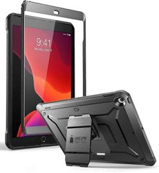 CASE Unicorn Beetle Pro -sarjan kotelo iPad 10.2:lle (2021/2020/2019), sisäänrakennetulla näytönsuojalla Suojakotelo mustalle kotelolle