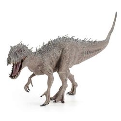 Indominus Rex dinosauruslelu liikkuvalla leualla 13,3 tuuman suuri PVC-toimintahahmo realistinen simulaatiodinosaurusmalli lapsille opetuslahja Tyy...