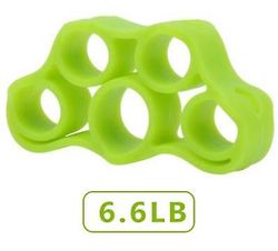 Finger styrke øvelse modstand bands fingre greb ring hånd stretch expander power training fitness udstyr elastikker Grøn