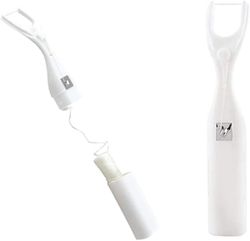 Xqday Dental Tandtråd Holder med 30 Meter Flosses Nå Voksbehandlet Dental Floss For Plaque
