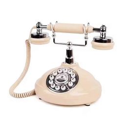 Äänikirja vieraskirja hääpuhelin äänikirja vieraskirja puhelin vintage-tyylinen ääniviesti vastaaja juhliin syntymäpäivät beige