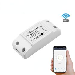 Wi-fi Smart Light Switch Timer Smart Life App Trådløs fjernbetjening fungerer med Alexa Google Home