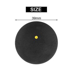 3stk Squash Bold One-yellow-dot Low Speed Sport Professionel Spiller Konkurrence Squash