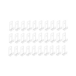 vinyylilevynäytön hylly seinäteline, 30kpl minimalistinen akryylivinyylipidike seinälevy seinänäyttöteline CD-näytölle Läpinäkyvä