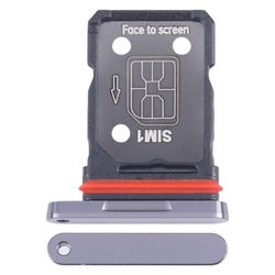 OnePlus 12 PJD110 CPH2573 CPH2581 SIM-korttilokero + SIM-korttilokero Musta