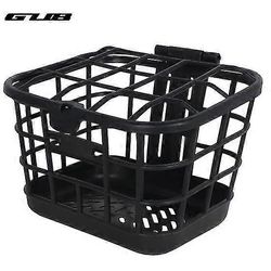 Raskas etupyöräkori, suurikapasiteettinen helposti asennettava pyörän säilytyskorin vaihto Eurooppaan musta
