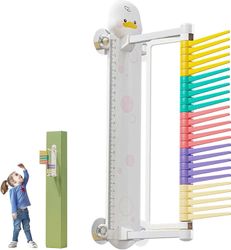 Pystysuora hyppymittauslaite lapsille, pystysuoran hyppymittauksen työkalu, pystysuoran hyppykouluttajan mittaustestityökalu VALKOINEN