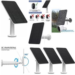 Opladning af solpanel til Arlo Ultra / ultra 2 / pro 3 / pro 4 / pro 3 projektørlys / go 2 4w