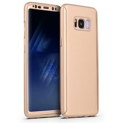 AIR Stødsikkert hårdt skaletui til Samsung Galaxy S9 / S9 Plus - guld