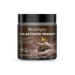 Moonspry Maaperän ravinteiden aktivointijauhe Erikoislannoite puutarhamaahan maaperän hedelmällisyyden parantamiseksi ja ravinnejauheen parantamiseksi