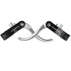 FMFXTR alumiiniseoksesta valmistettu polkupyörän jarrukahva maantiepyörälle musta-hopea