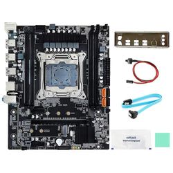 X99 Mboard+baffle+SATA-kabel+s Kabel+ Fedt+ Pad A2011-3 DDR4 Til E5-267